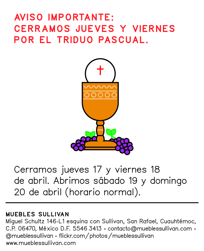 CERRAMOS (Triduo Pascual)